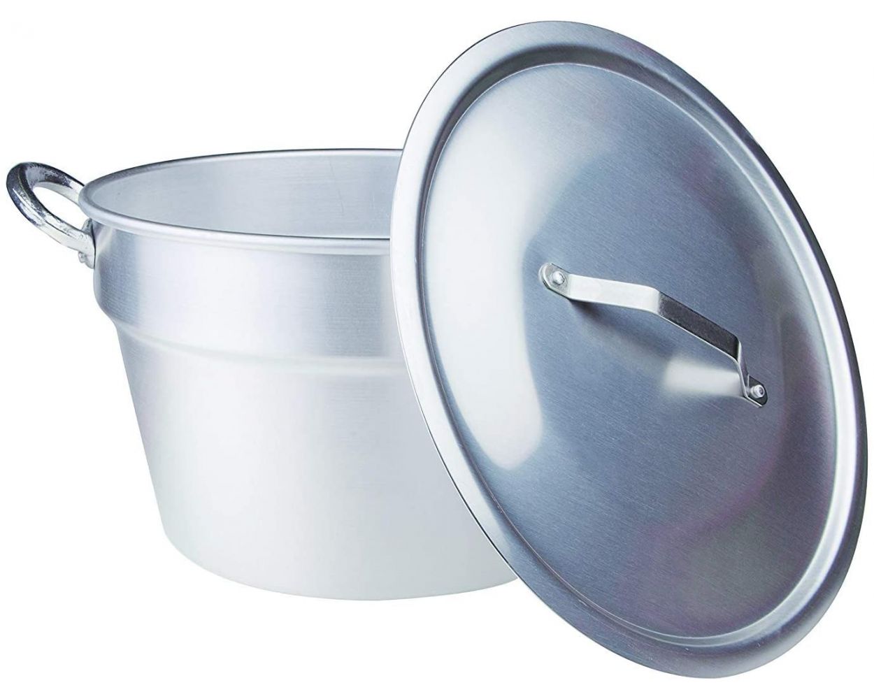 Conical Lightweight Aluminium Pot 60cm With Lid